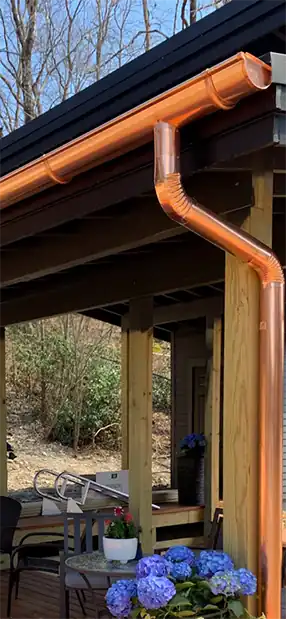 Stamped Hanger for Halfround Seamless Gutters in Morehead City NC